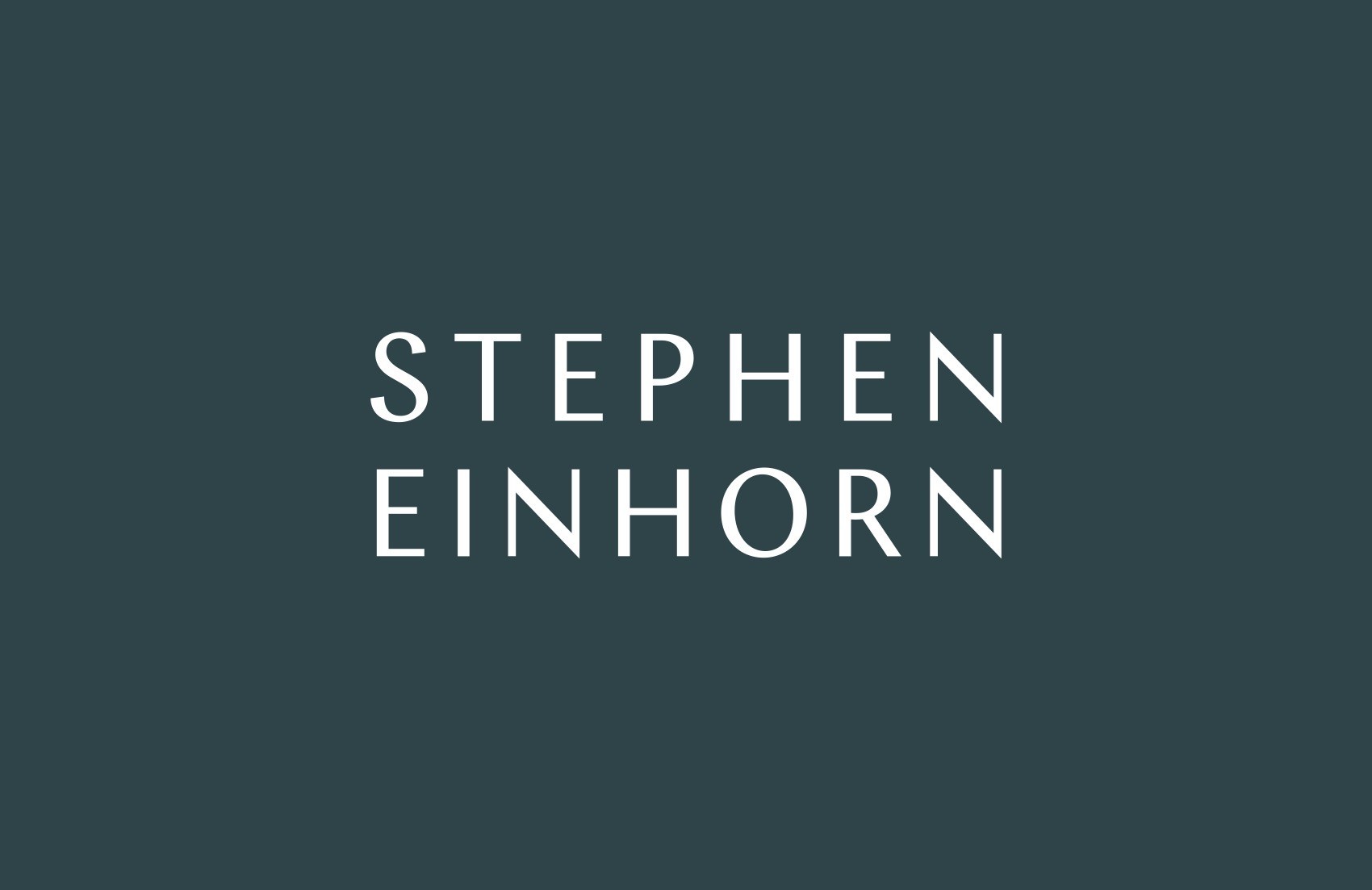 Anders brand wordmark in white placed on top of an image of a modern interior design.